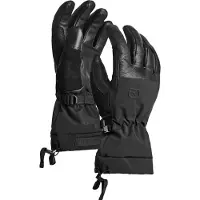 Ortovox - Guanti da sci in lana merino - Merino Freeride Glove M Black Raven per Uomo in Pelle - Taglia M - Nero