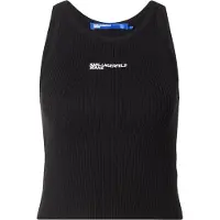 Karl lagerfeld JEANS Top in maglia nero / bianco