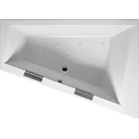 Riho Doppio Baignoire, asymétrique, avec système dair, 2 places, 180x130x48cm, 315 Betteres, blanc, B034003005, B034003005