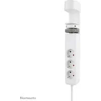 NeoMounts Presa multipla - USB-C + USB-A - AC 230 V - 3680 Watt - ingresso, ingresso tipo F - connessioni in uscita