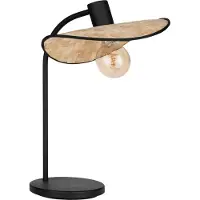Eglo Lampada da tavolo Marywell, bambù naturale, altezza 47 cm, E27