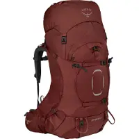 Osprey - Zaino trekking - Aether 65 Acorn Red per Uomo - Taglia S/M - rosso