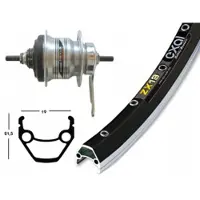 Winora Ruota Posteriore Da Strada Exal Zx 19 Skid Shimano Nexus 7s