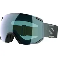 Salomon - Maschera da sci/snowboard fotocromatica - Radium Photo Green Gables in Pelle - Verde