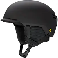 Smith - Casco da sci/snowboard - Scout Jr. MIPS Matte Black - Taglia Bambino 53-58 cm - Nero