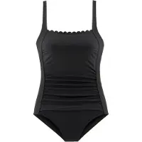LASCANA Costume intero 'Camilla' nero / bianco