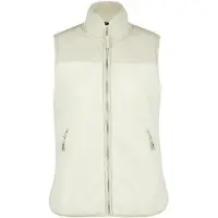 Stoic Women's MerinoHighPile357 VallsboSt. Vest Gilet in pile Donna (XS, bianco/beige)