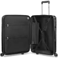PICARD Vienna 4 ruote Carrello M 65 cm espandibile nero