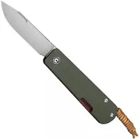 CIVIVI Slippy Sendy C24075B-1, Satin Nitro-V, OD Green G10 coltello da tasca, Ben Petersen design