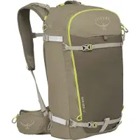 Osprey - Zaino da sci Freeride - Soelden 32 Olive Tan/Earl Grey per Uomo - Grigio