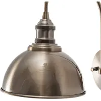 Opviq Applique Saglam, ottone anticato, altezza 36 cm, metallo