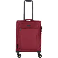 D & n lederwaren Trolley 'Travel Line 9704' rosso