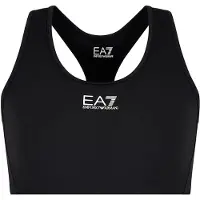 EA7 per donna. 7W000231_AF12625 Reggiseno nero Dynamic Athlete Vigor7 (XXS), Sportivo, Multisport, Poliamide