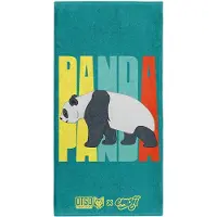 Otso Asciugamano In Microfibra Emoji Panda