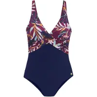 LASCANA Costume intero blu notte / blu chiaro / rosa / bordeaux