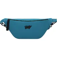 Braun Büffel Capri Marsupio Protezione RFID Vera Pelle 35 cm blu