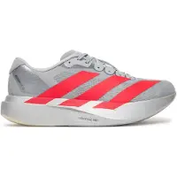 Adidas Scarpa da corsa 'Adizero EVO SL' grigio / rosso neon / argento