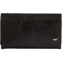 Golden Head Colorado Portafoglio Protezione RFID Vera Pelle 17 cm nero