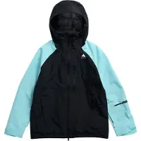 Burton - Giacca da sci/snowboard a 3 strati da uomo - M Reserve 3L Jacket True Black/Light Teal per Uomo in Poliestere Riciclato - Taglia S - Nero