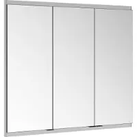 Keuco KE Royal Modular 2.0 SPS, unbel. 80030, da incasso, 2 prese, anodizzato argento, 900x700x120mm