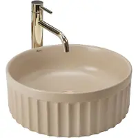 REA Lavabo Da Appoggio Duo Caffe Latte Matt