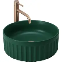 REA Lavabo Da Appoggio Duo Matcha Matt
