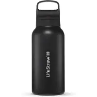 LifeStraw Go Steel 2.0. 1 L, black