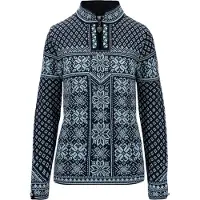 Dale of Norway Women's Peace Sweater Pullover di lana Donna (XL, blu)