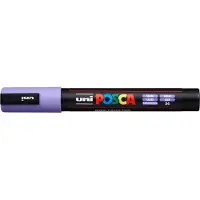 Posca Pennarello Pc5m Mesdium Tip 1.8-2.5mm Purple 6 Unità