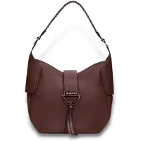 Hispanitas per donna. BI254147 Borsa magnetica rotonda marrone (OSFA), Casual, Poliuretano