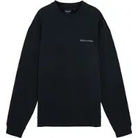 Lyle & Scott Script Brushback Crew Neck Sweatshirt Dark Navy Taglia: XXL | Maglioni a maglia Outlet | Uomo | Blu