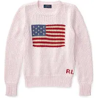 Ralph Lauren Maglia a girocollo bandiera americana