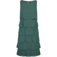 Vera Mont Abito da cocktail verde scuro