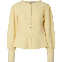 Pieces Cardigan A Maglia | Giallo | L