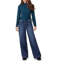 Scotch & Soda Mock Neck Top Reflecting Pond Taglia: M | Maglie a manica lunga Outlet | Donna