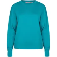 Esqualo Sweater Basic Button Slve Cuff Peacock Blue Taglia: XS | Maglioni a maglia Outlet | Donna | Blu