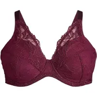 Zizzi Reggiseno rosso vino