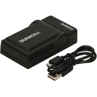 Duracell Caricabatterie Con Cavo Usb Per Drnel14/nikon En-el14