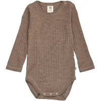 Müsli Tutina / body per bambino marrone sfumato