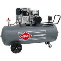 Airpress Compressore ad aria compressa 4,0 CV 200 litri 10 bar HK600-200 tipo 360564
