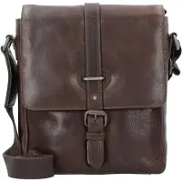 Leonhard heyden Roma Borsa a tracolla Vera Pelle 22 cm marrone