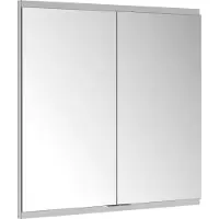 Keuco KE Royal Modular 2.0 SPS, unbel. 80020, da incasso, senza spina, anodizzato argento, 800x700x120mm