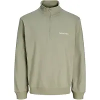 Jack & Jones Felpa Con Mezza Zip