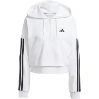 Adidas Felpa sportiva 'Essentials' nero / bianco
