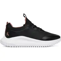 Calvin Klein Eva Runner Laceup Black/blush Taglia: 42 | Sneakers Outlet | Donna | Nero