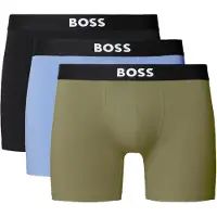 BOSS per uomo. 50544272 Set di 3 boxer One: nero, blu, marrone (M), Homewear, Cotone