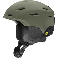 Smith - Casco da sci/snowboard - Descend MIPS Matte Fatigue Green / Black - Taglia 63-67 cm - Kaki