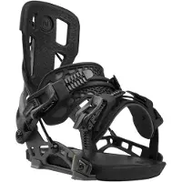 Nidecker - Attacchi da snowboard - Nx2-Carbon Black in Alluminio - Taglia 45-49,5 - Nero