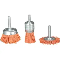 Makita Set di spazzole in nylon 3 pezzi D-70742