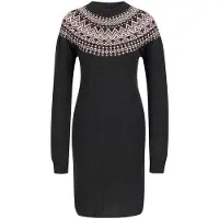 Sherpa Women's Pamu Dress Abito Donna (M, nero)